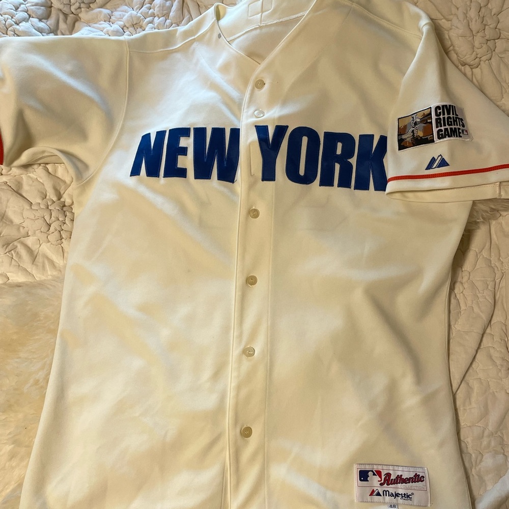 Johan Santana New York Mets Civil Rights Game Jersey in Men’s size 48